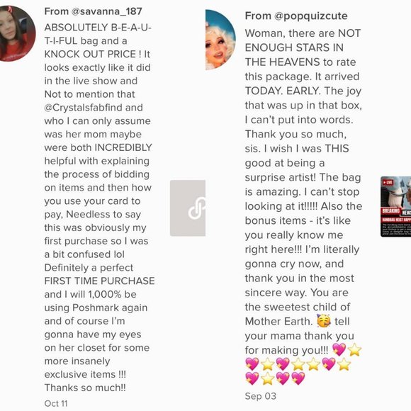 🎉CRYSTAL'S FAB FINDS IS GOING LIVE 10/14/25 3PM CST - A+ DESIGNER BAG BLOWOUT! - Picture 12 of 16